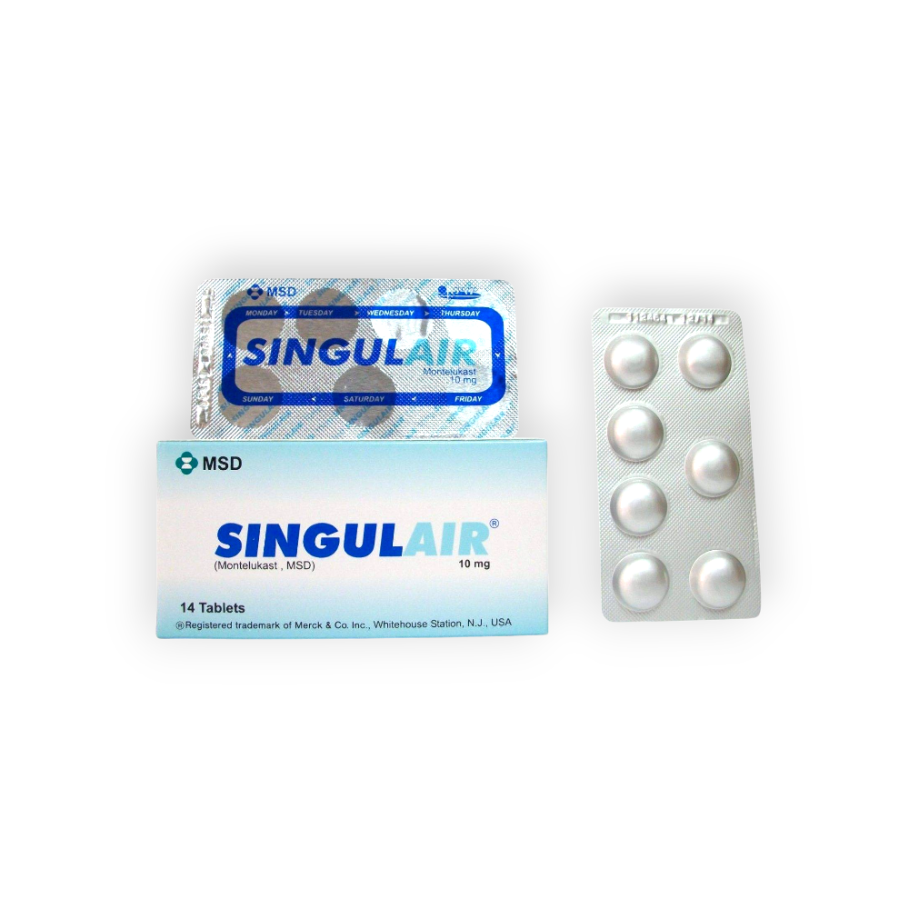 SINGULAIR 10 MG 14 TABLET