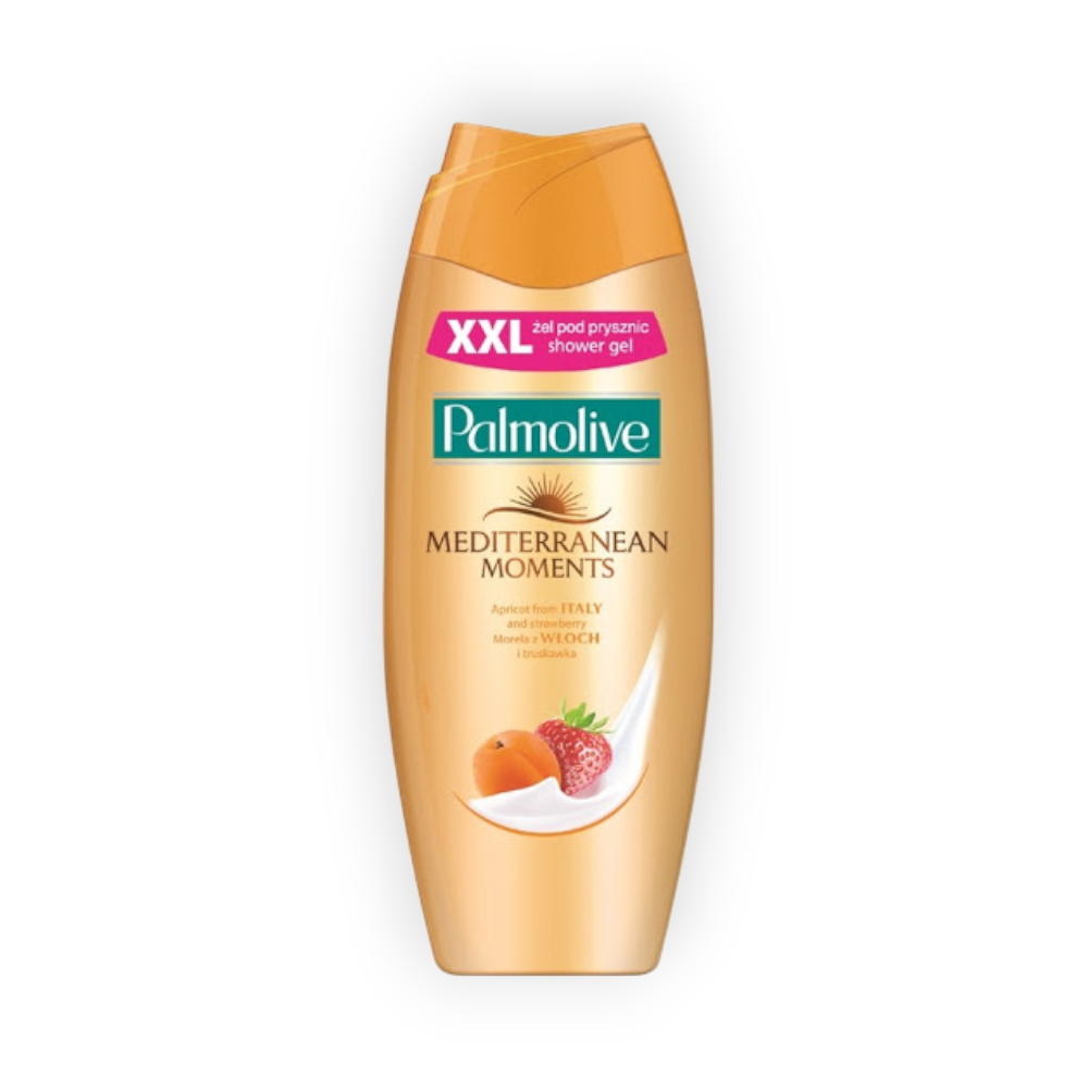 PALMOLIVE SHOWER MEDITERRANEAN WITH Peach&strawberry 500ML