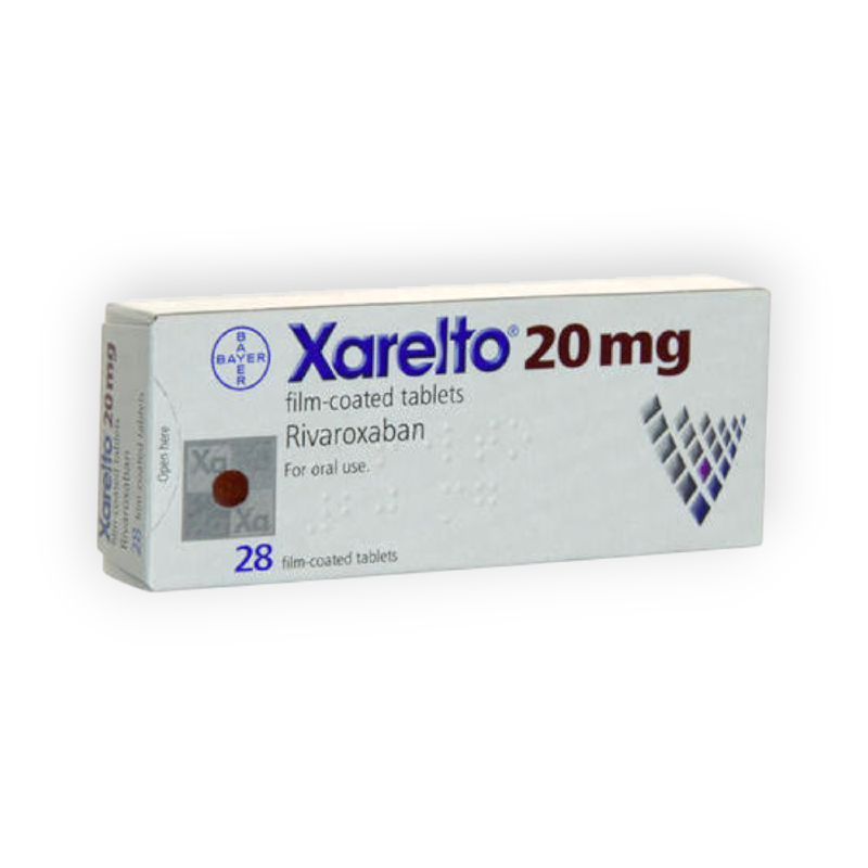 XARELTO 20 MG 28 TABLET