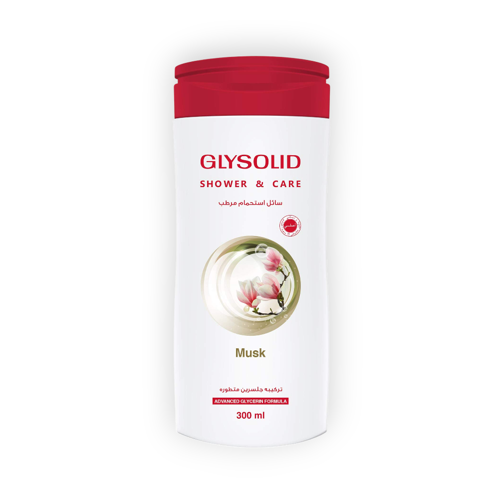 GLYSOLID SHOWER & CARE MUSK 300 ML