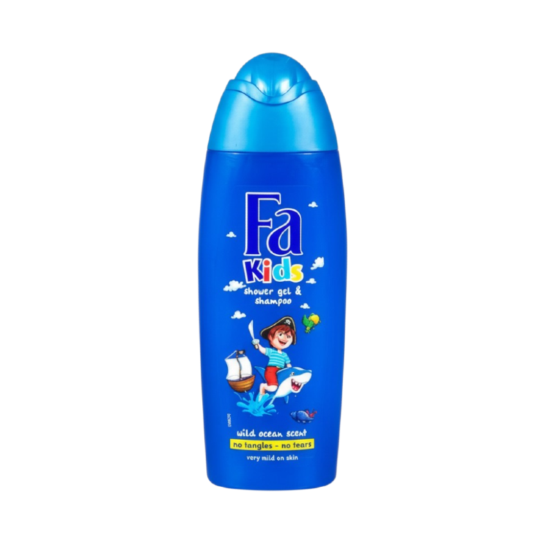 FA SHOWER GEL&SHAMPOO KIDS WILD OCEAN 250ML