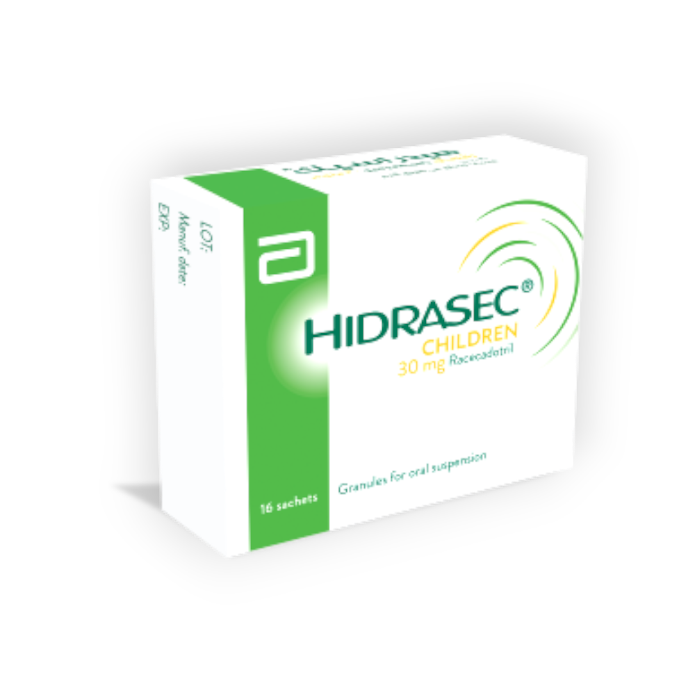 HIDRASEC 30 MG CHILDERN 16 SACHETS