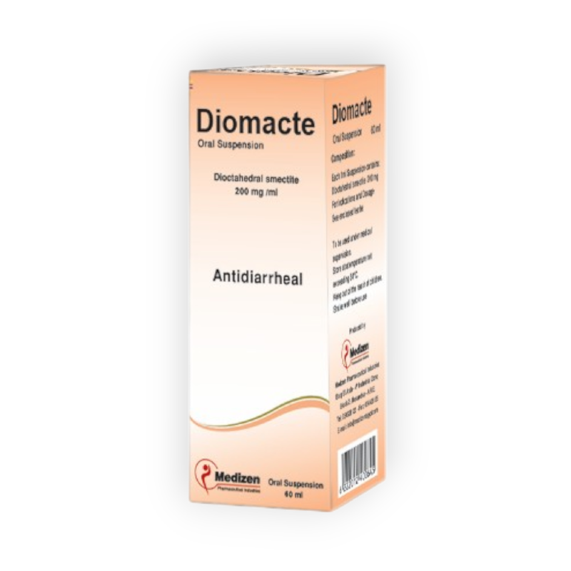 DIOMACTE ORAL SUSP 60 ML