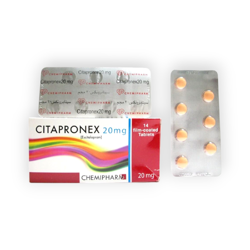 CITAPRONEX 20 MG 14 TABLET