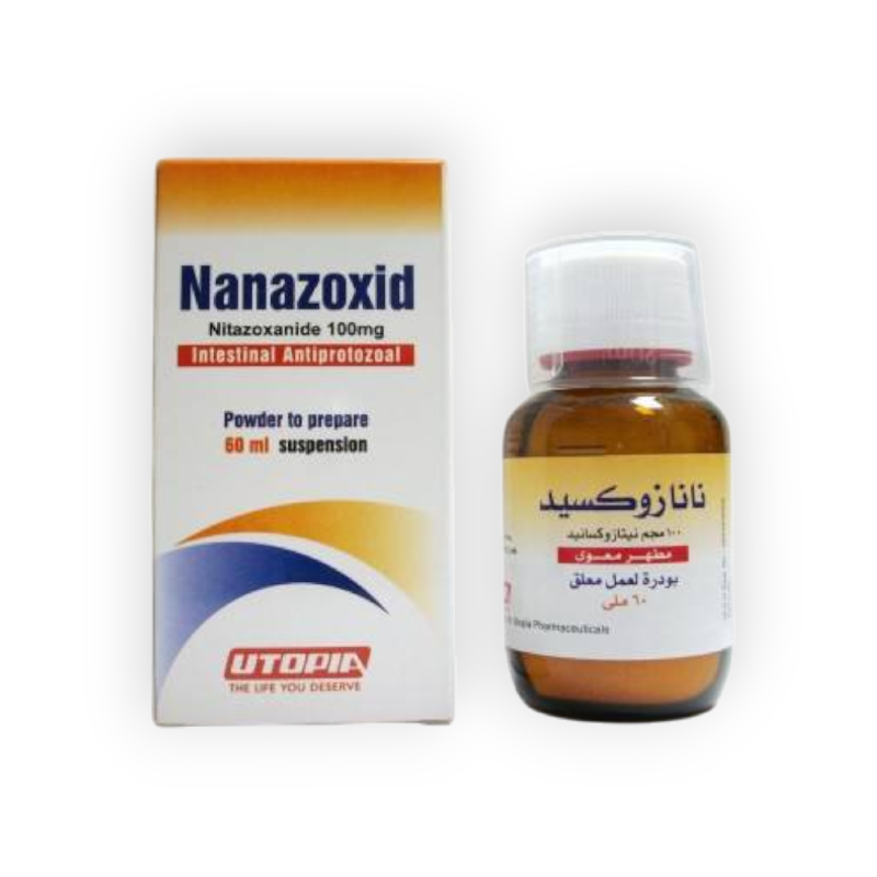 NANAZOXID 100 MG 60 ML SUSPENTION