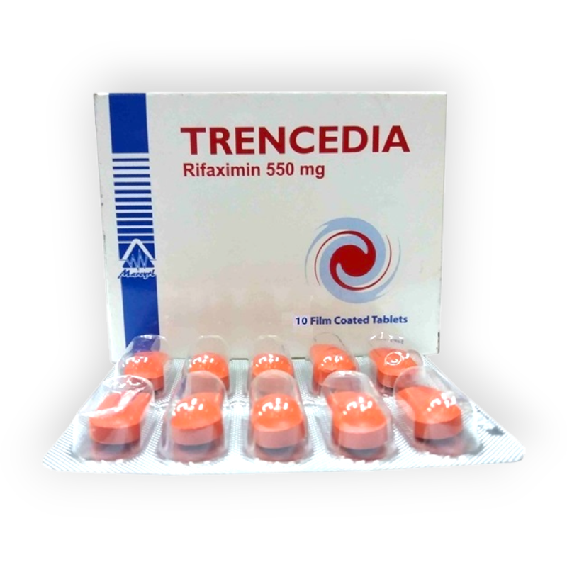 TRENCEDIA 550 MG 10 TABLET