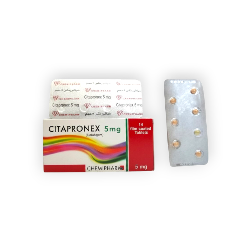 CITAPRONEX 5 MG 14 TABLET
