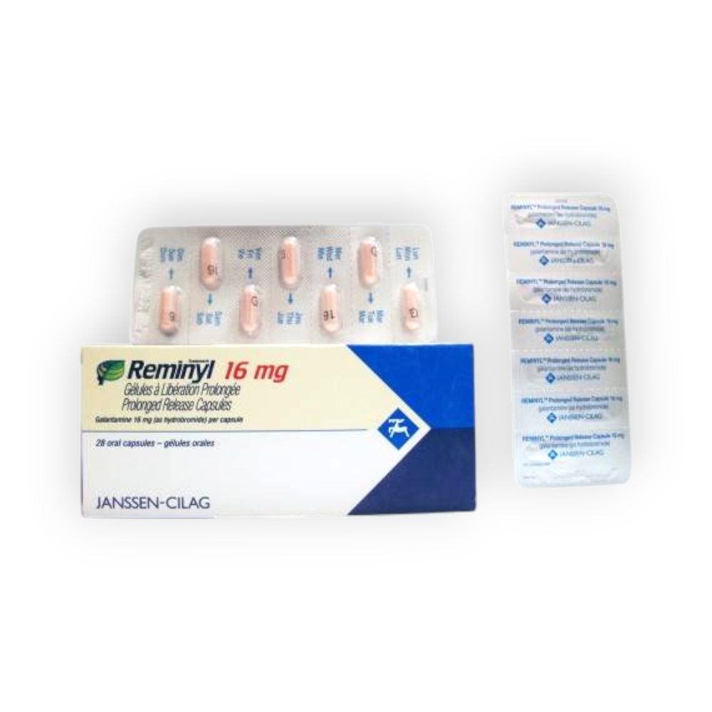 REMINYL 16 MG 28 CAPSULES