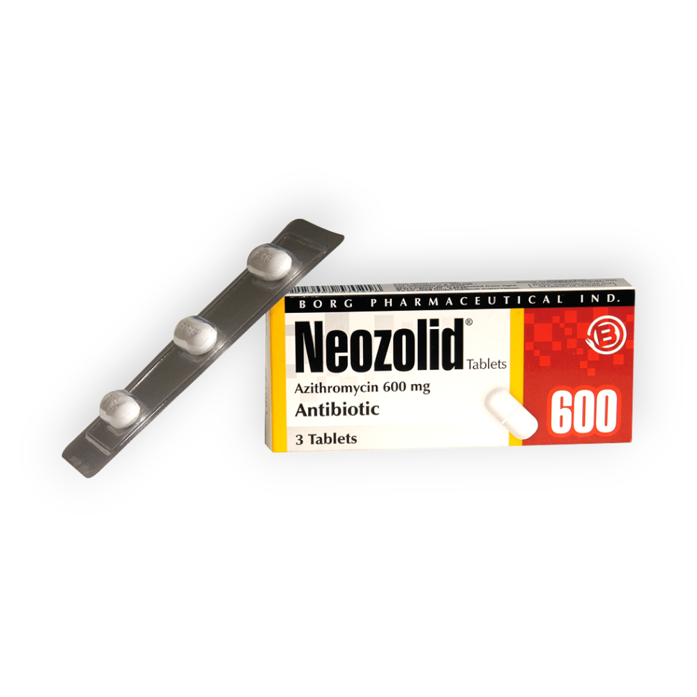 NEOZOLID 600 MG 3 TABLET
