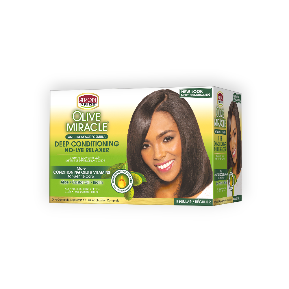 AFRICAN PRIDE OLIVE MIRACLEDEEP CONDITIONING REGULAR KIT
