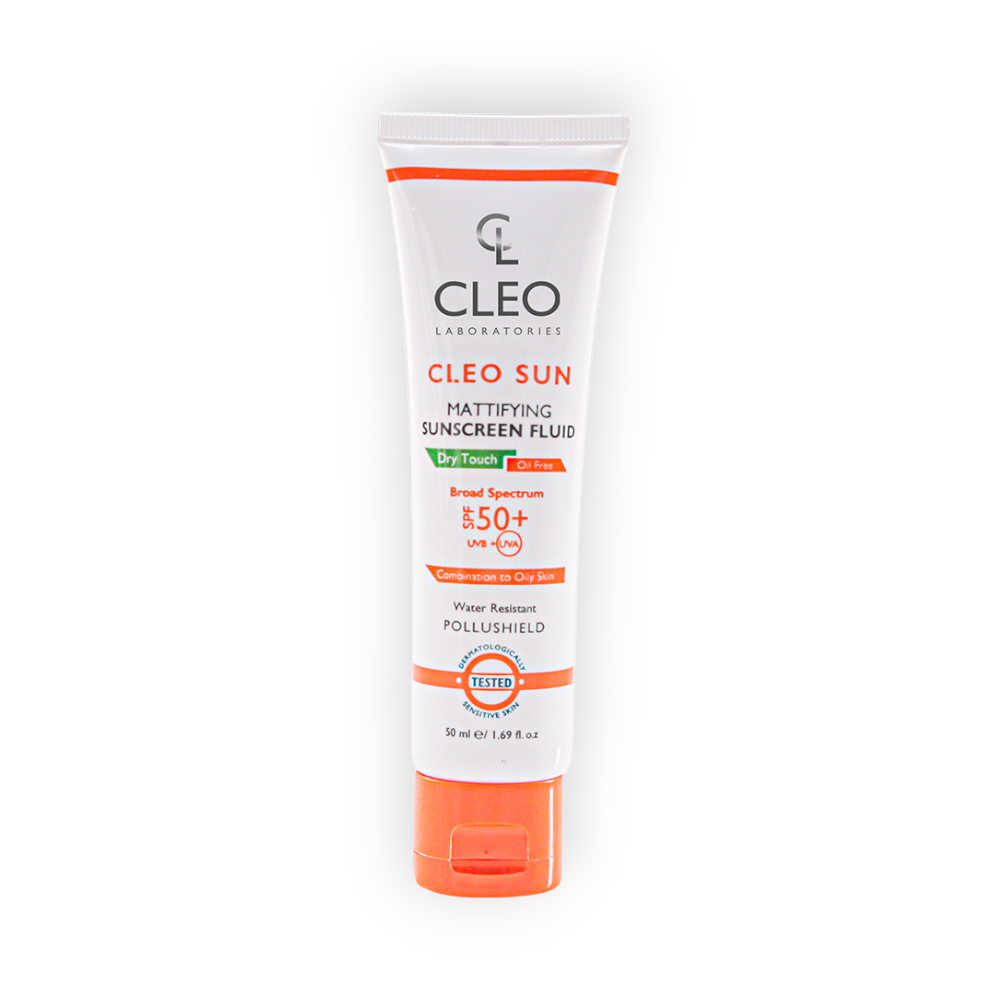 CLEO MATTIFYING SUNSCREEN FLUID SPF50 50ML