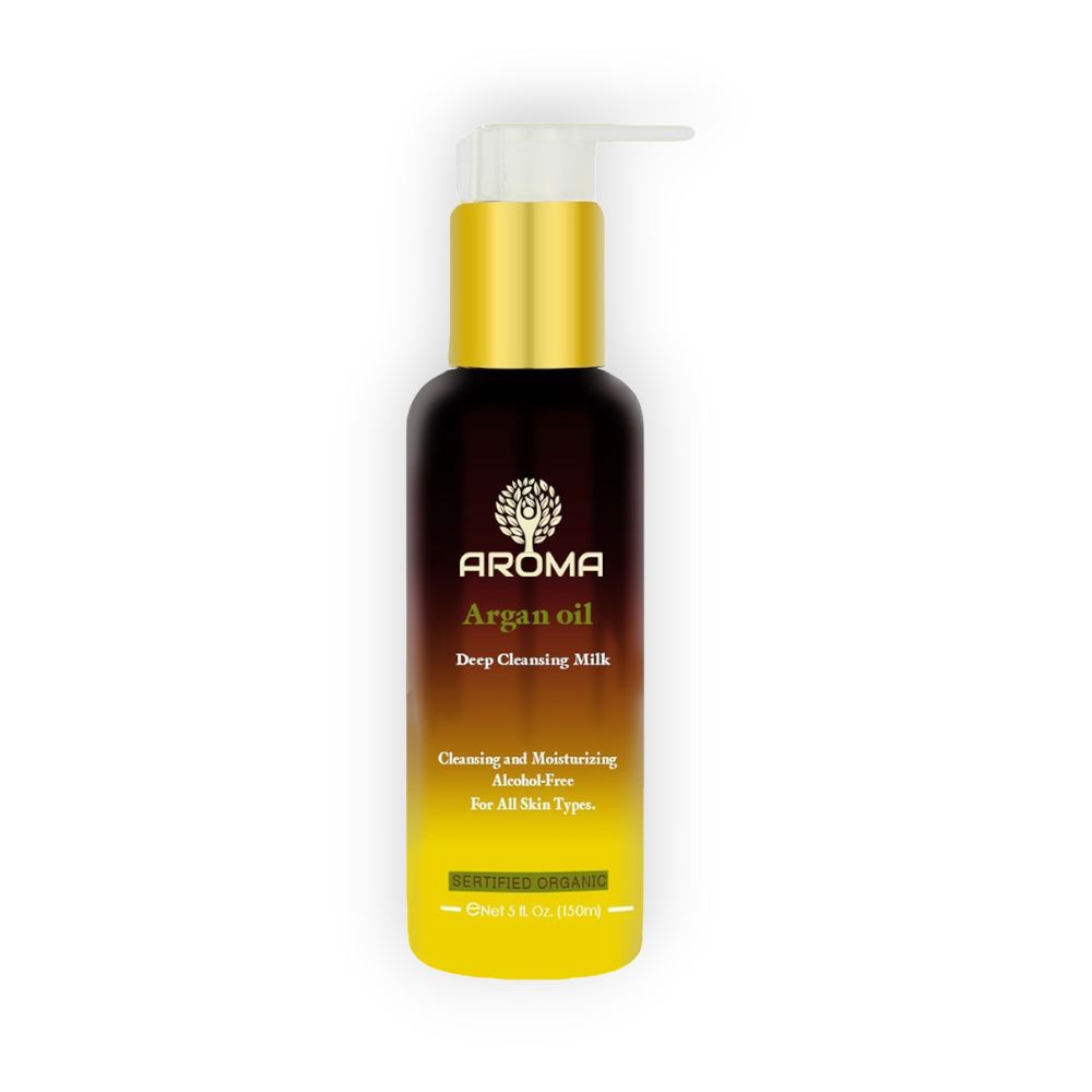 AROMA ARGAN OIL DEEP CLEANSING MILK 150ML