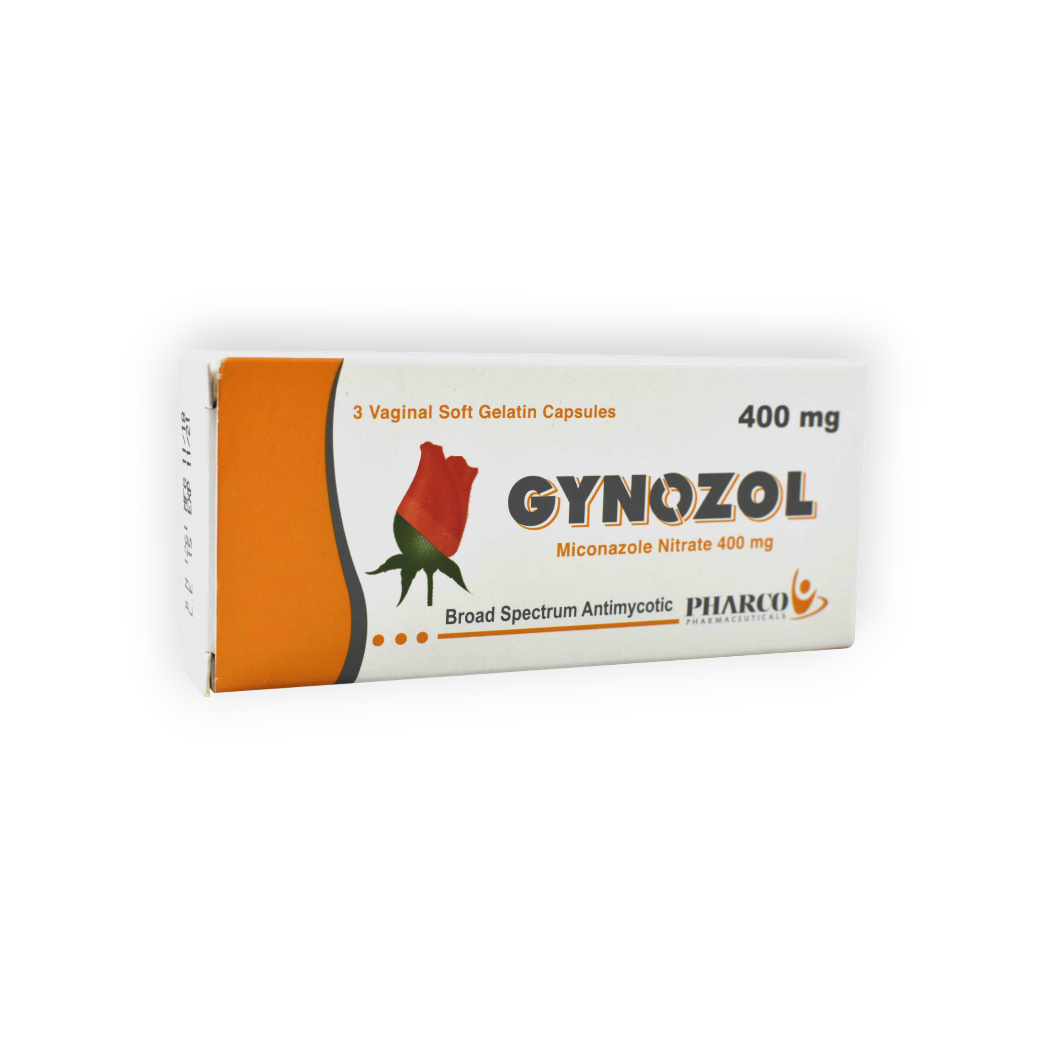 GYNOZOL 400 MG 3 VAGINAL SUPPOSITORIES