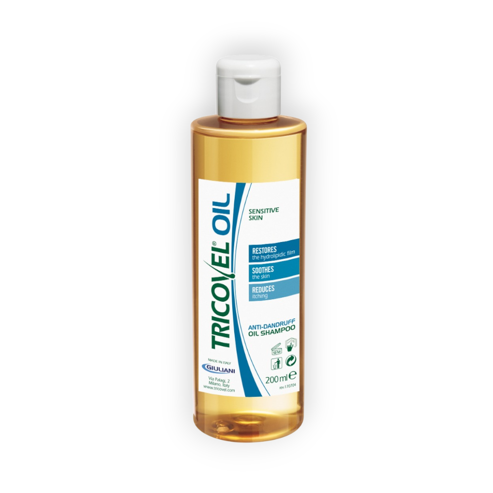 TRICOVEL ANTI DANDRUFF OIL SHAMPOO SENSITIVE SKIN 200 ML
