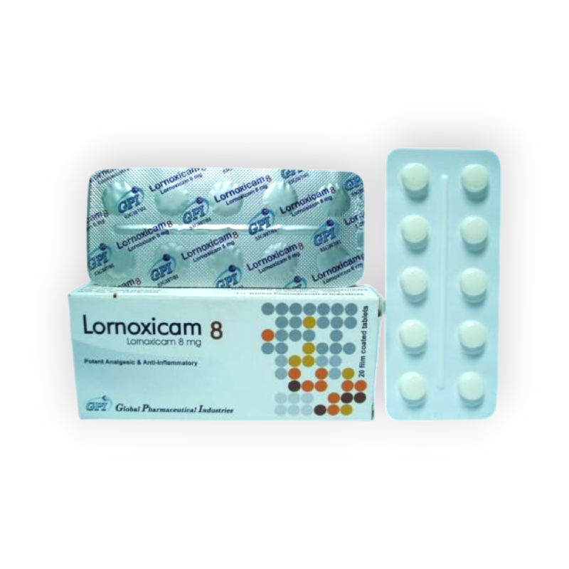 LORNOXICAM 8 MG 20 TABLET
