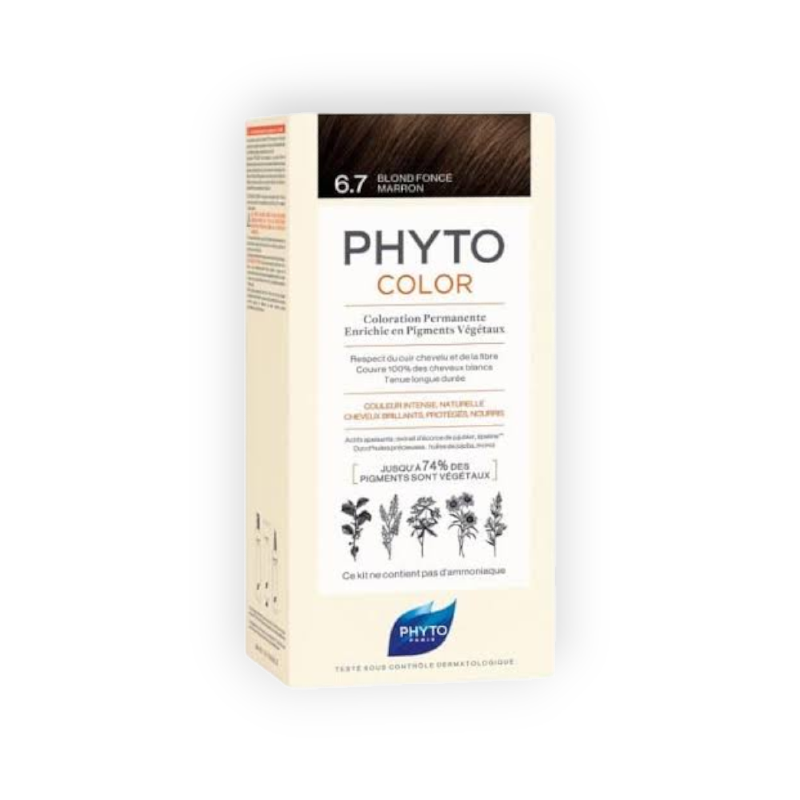 PHYTO COLOR DARK CHESTNUT BLONDE 6.7