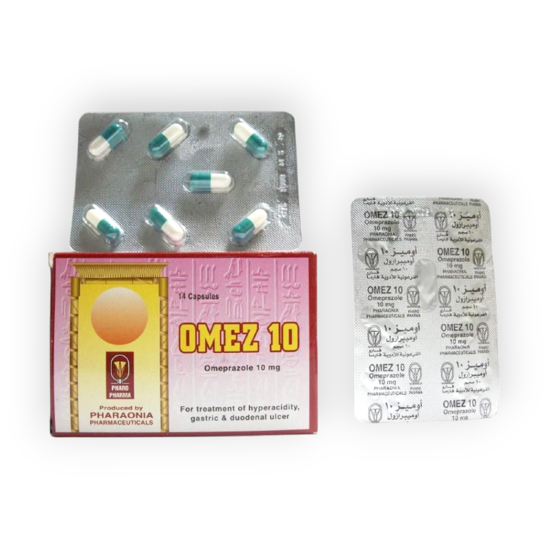OMEZ 10 MG 14 CAPSULES