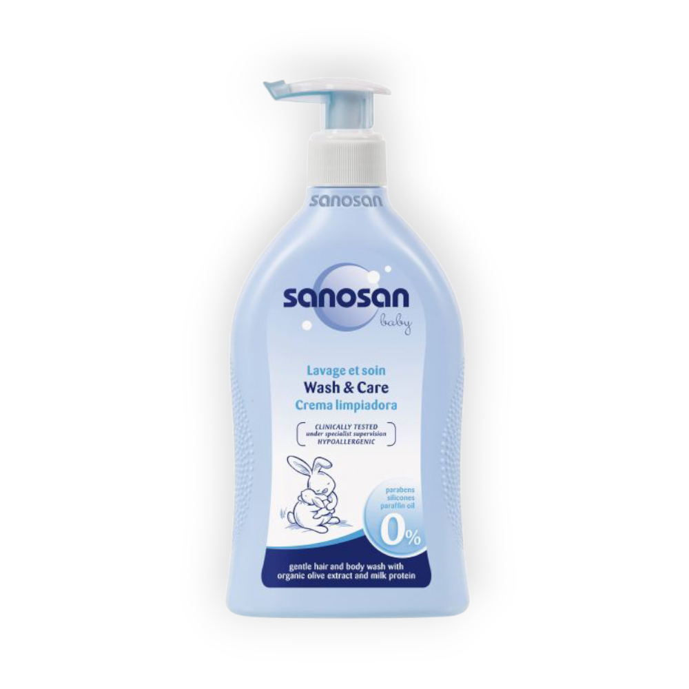 SANOSAN BABY WASH & CARE 400 ML