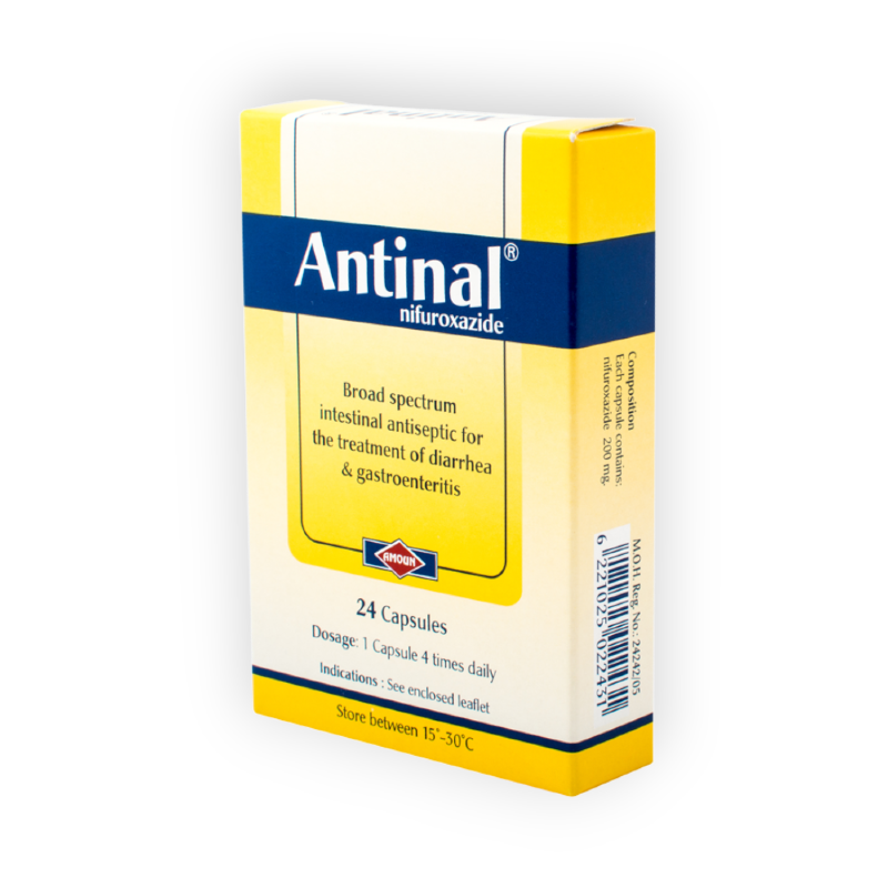 ANTINAL 24 CAPSULES