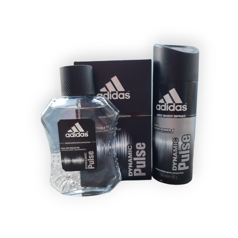 ADIDAS EAU DE TOILETTE DYNAMIC PLUS 100ML + SPRAY 150ML