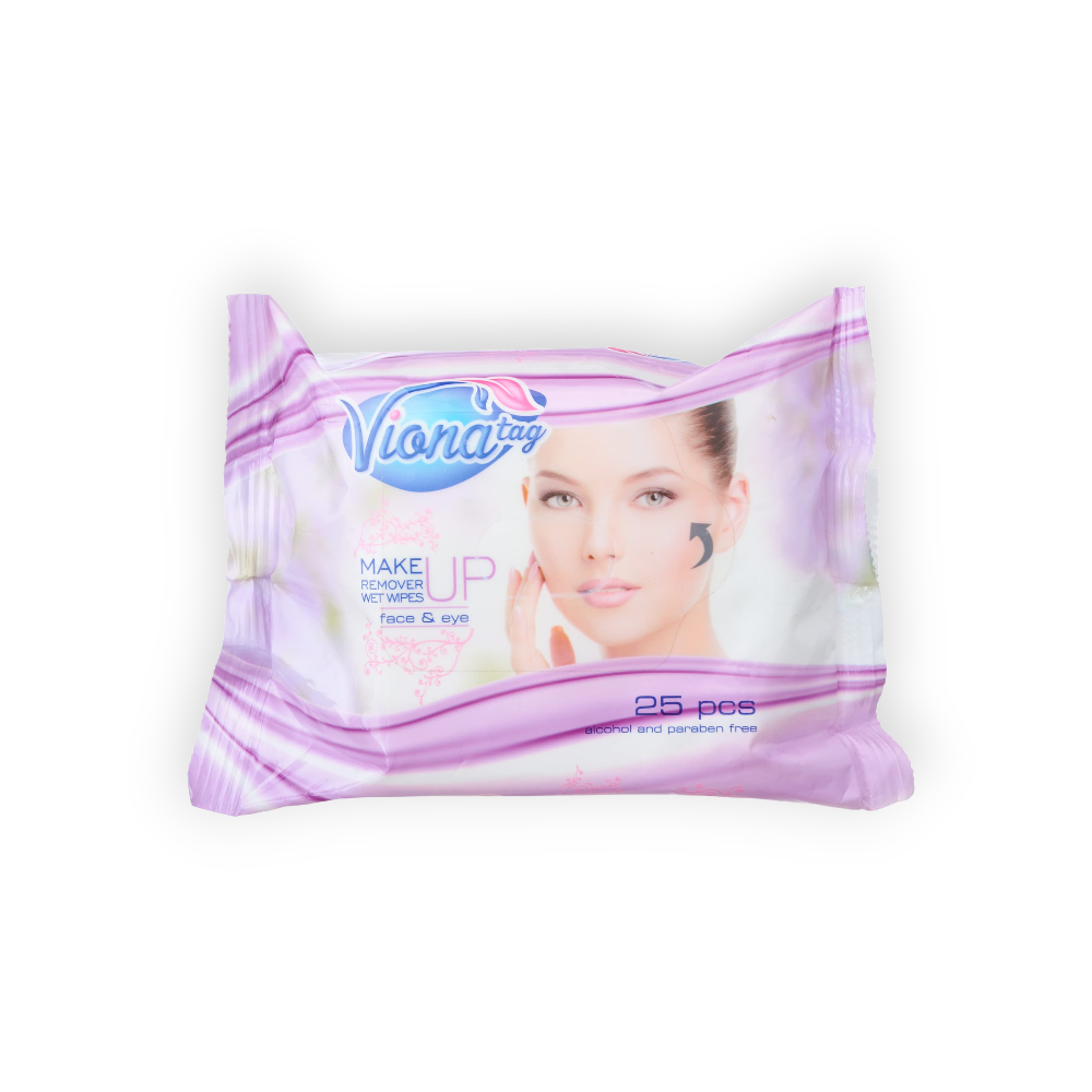 VIONA MAKE UP REMOVER WET WIPES 25 Piece