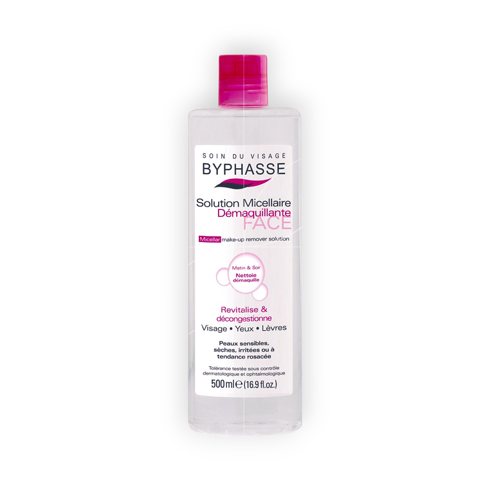 BYPHASSE MAKE UP REMOVER SOLUTION 500ML