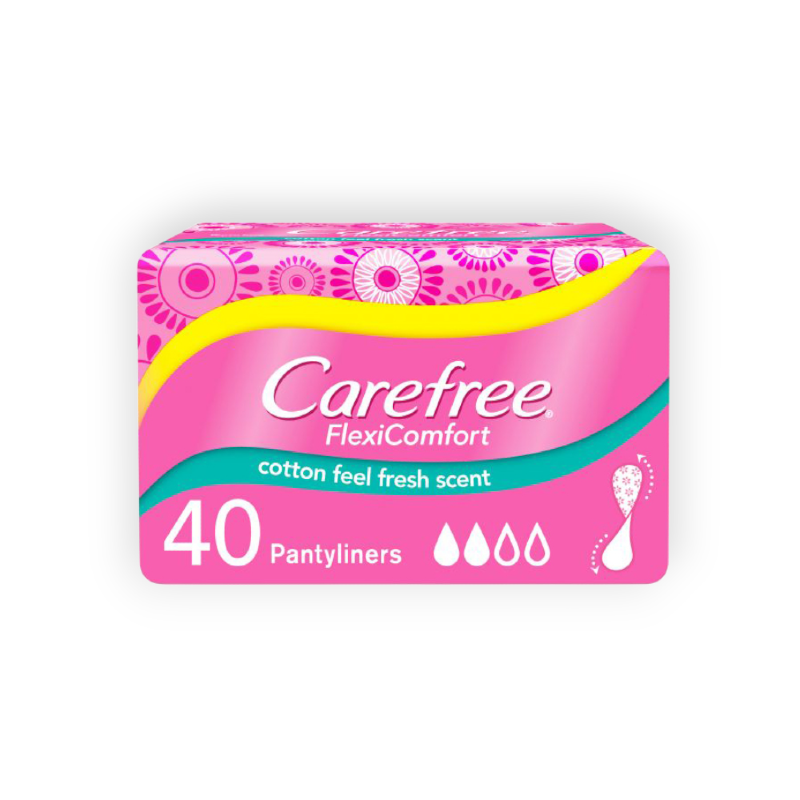 CAREFREE FLEXI COMFORT FRESH 40Piece