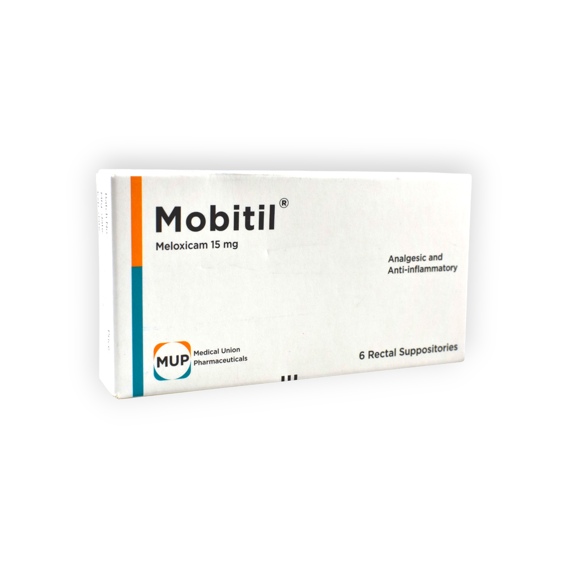 MOBITIL 15 MG 6 SUPPOSITORIES