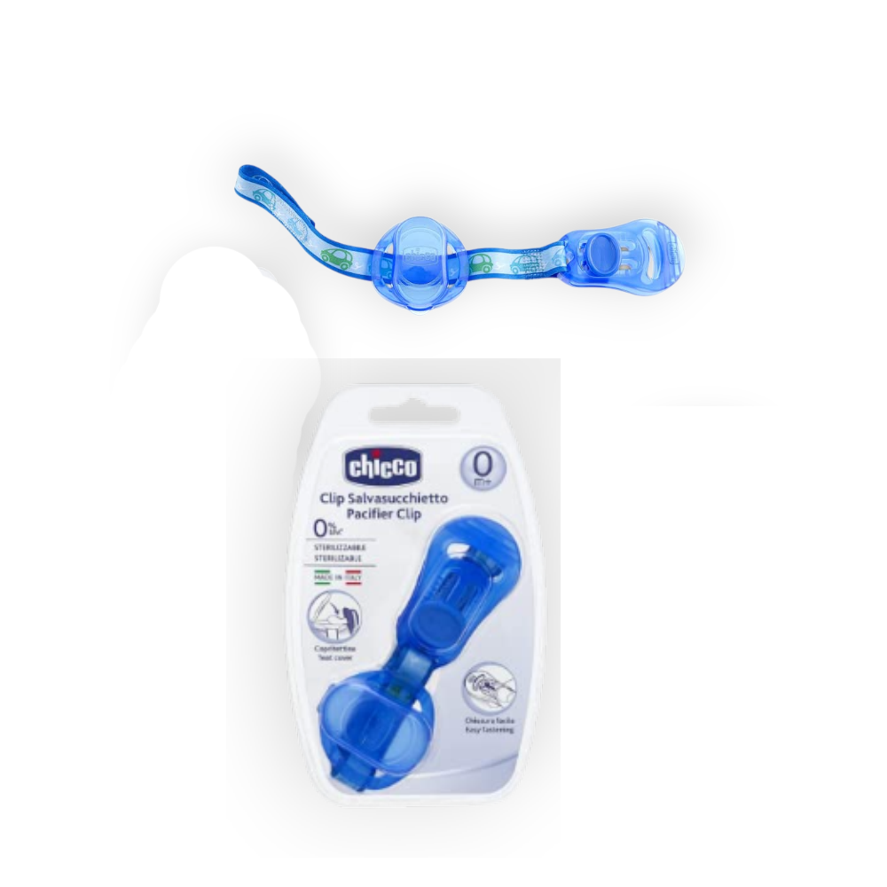 CHICCO PACIFIER CLIP 0+MONTH