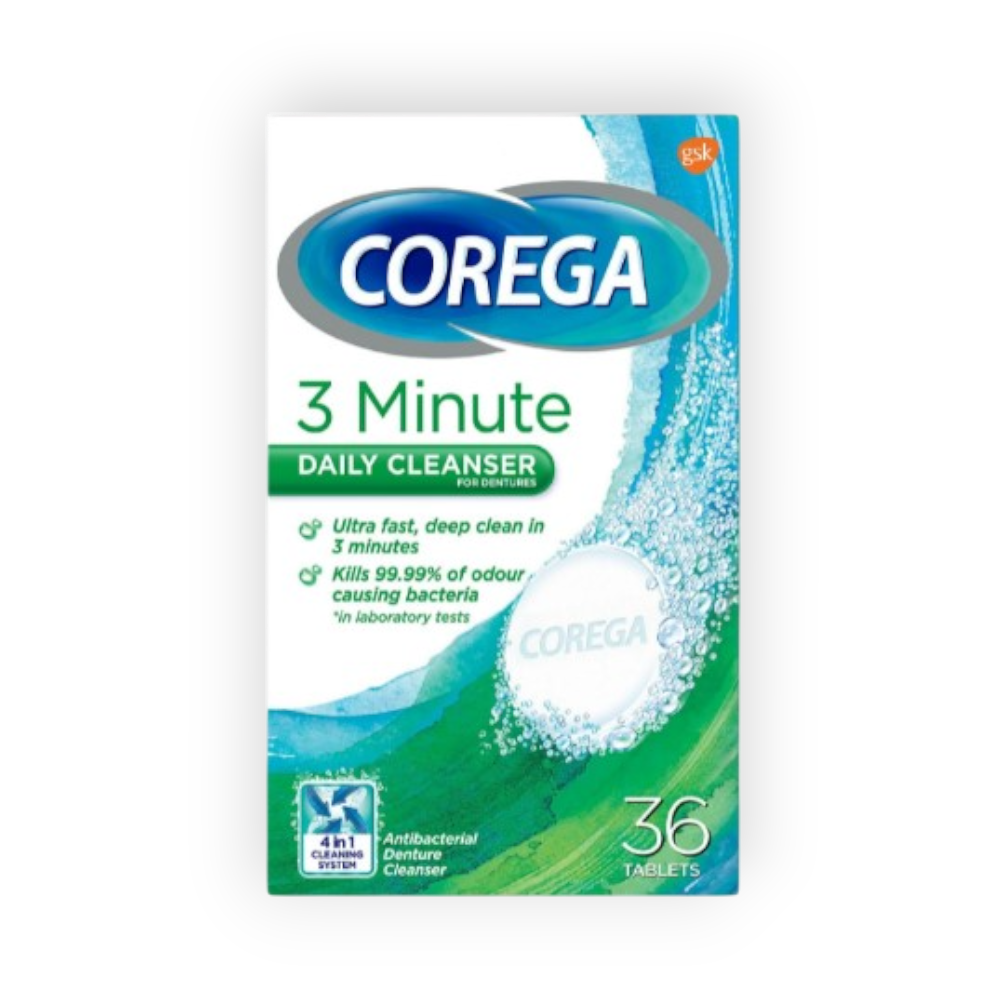 COREGA DENTURE CLEANSER 36 TAB