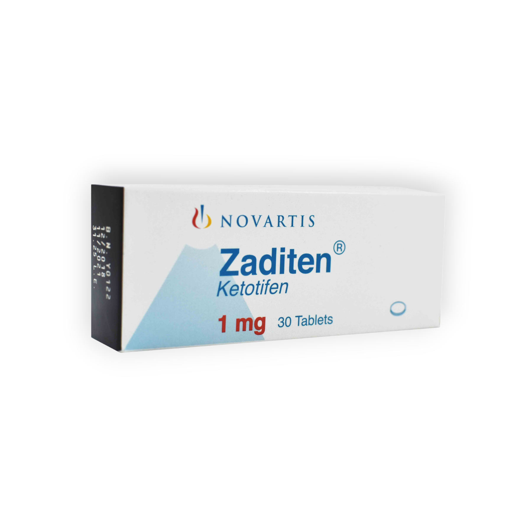 ZADITEN 1 MG 30 TABLET