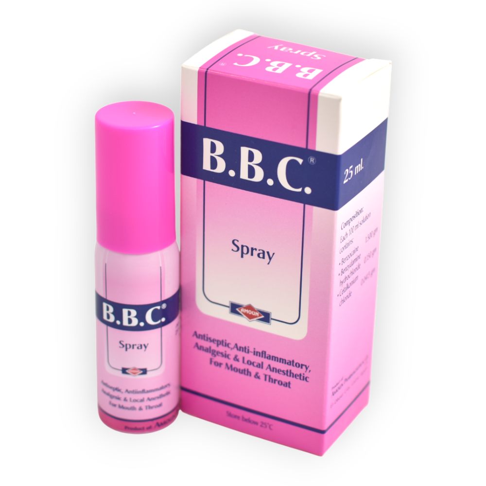 B B C SPRAY 25 ML
