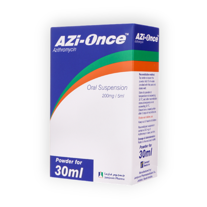 AZI - ONCE (200 MG / 5 ML) SUSPENSION 30 ML