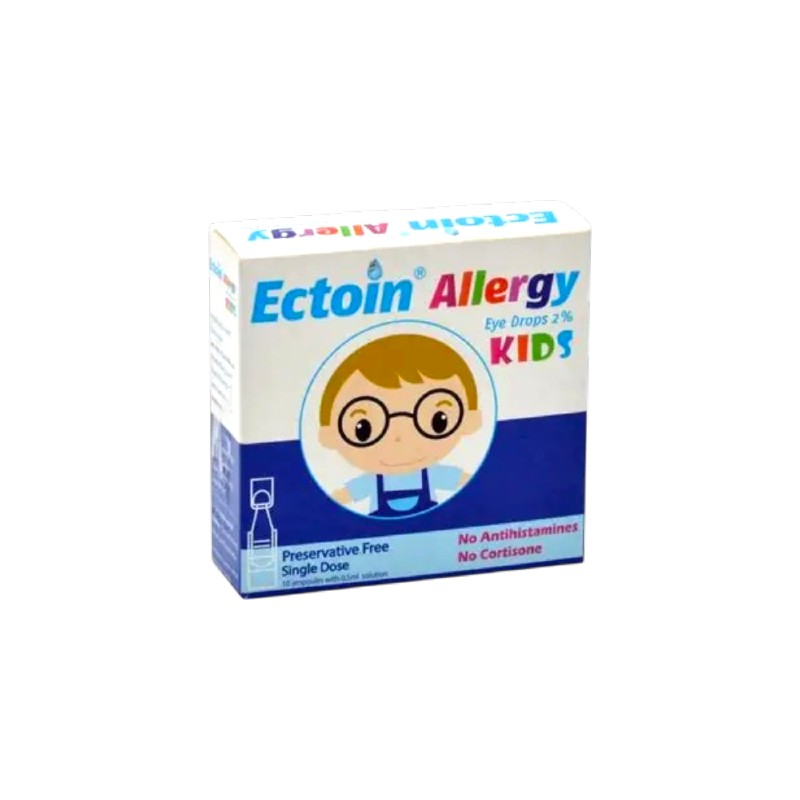ECTOIN ALLERGY KIDS 2% 0.5 ML 10 AMP EYE DROPS