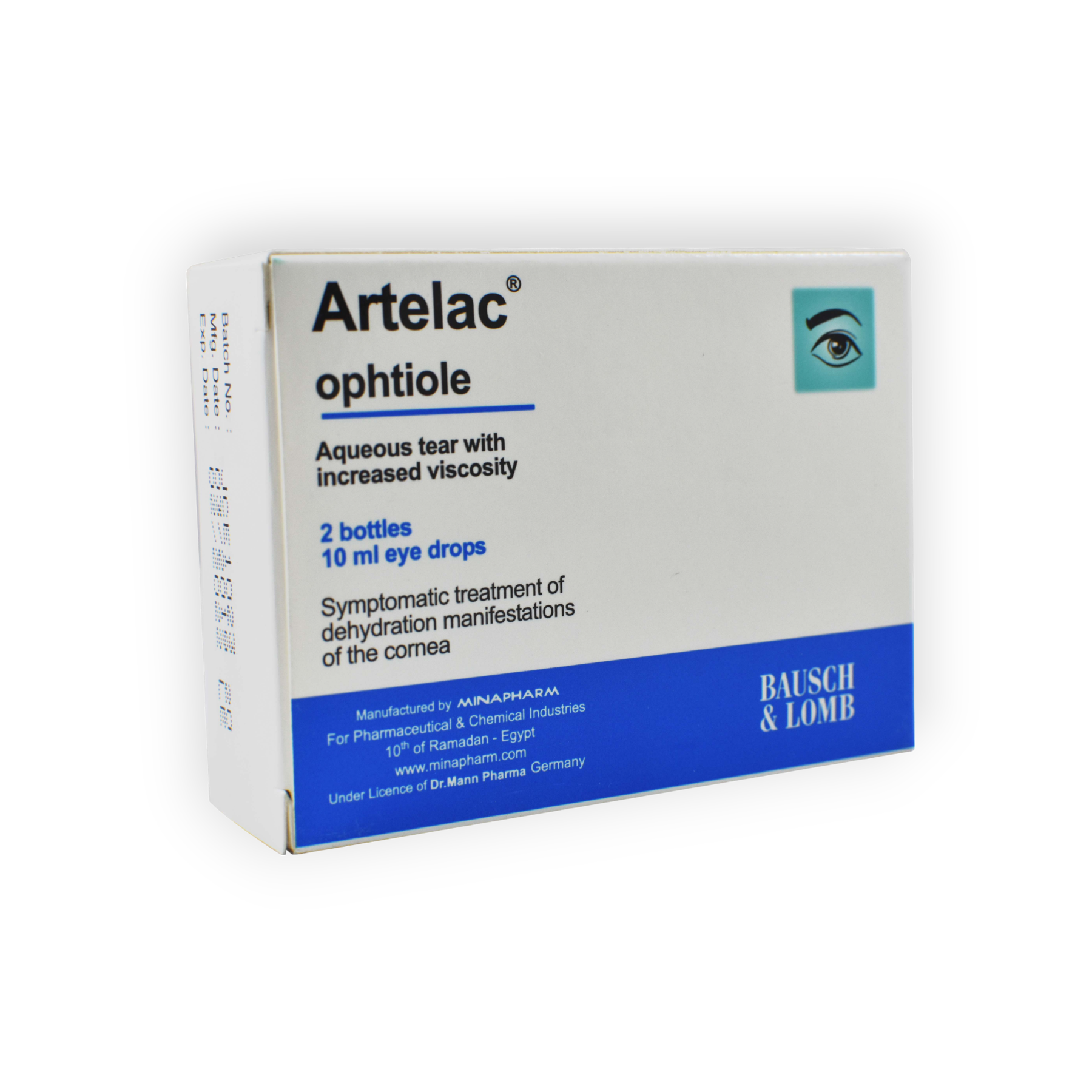 ARTELAC EYE DROPS  10 ML X 2