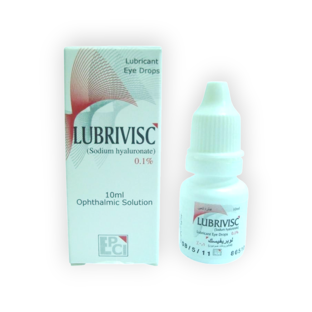 LUBRIVISC EYE DROPS 10 ML
