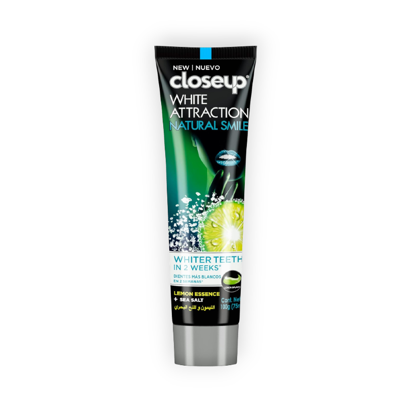 CLOSE UP WHITE ATT.N.S LEMON ESSENCE+SEA SALT 75ML
