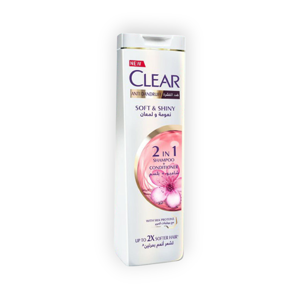 CLEAR SHAMPO+Conditioner WOMEN SOFT & SHINY 360ML