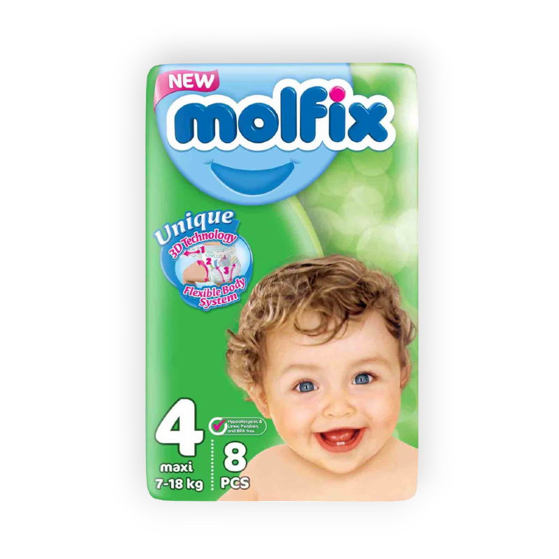 MOLFIX MAXI (4) 8  DIAPERPER