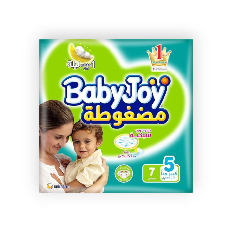 BABY JOY 5 CULOTTE 7  DIAPERPERS LARGE