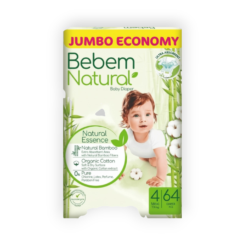 BEBEM JUMBO ECONOMY 4 MAXI 64pieces
