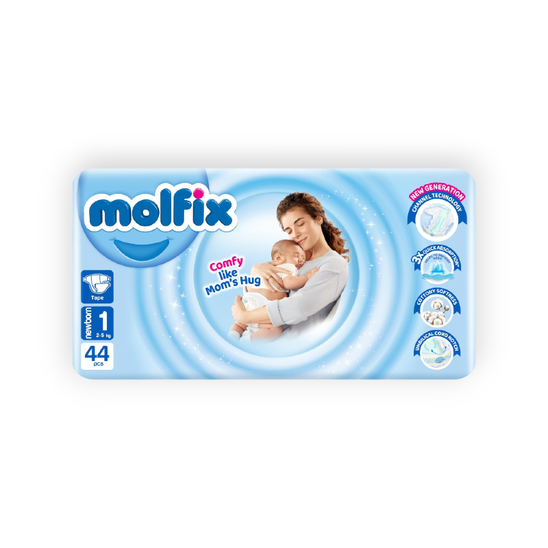 MOLFIX NEWBORN (1) 44  DIAPERPER