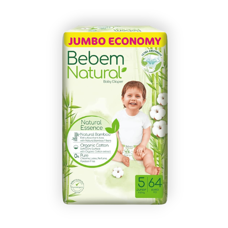 BEBEM JUMBO ECONOMY 5 JUNIOR 64pieces