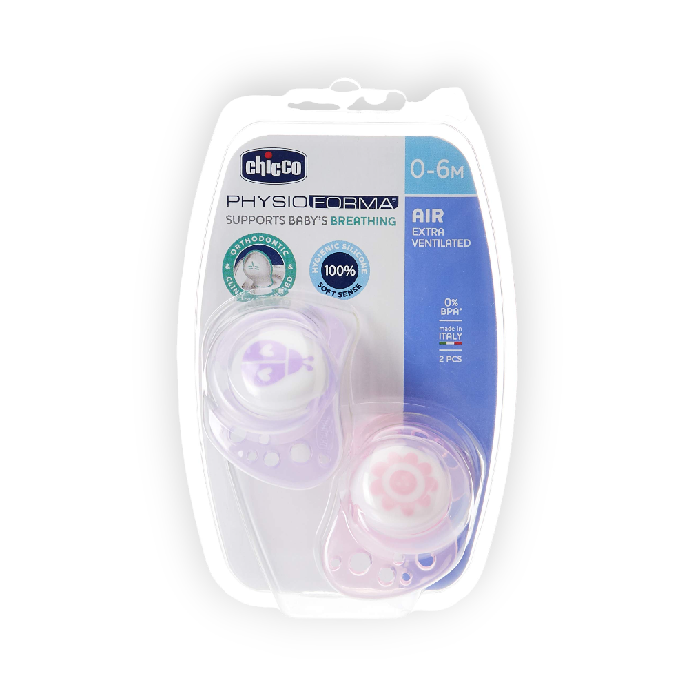 CHICCO PHYSIO AIR 0-6 MONTH SILICONE 9654
