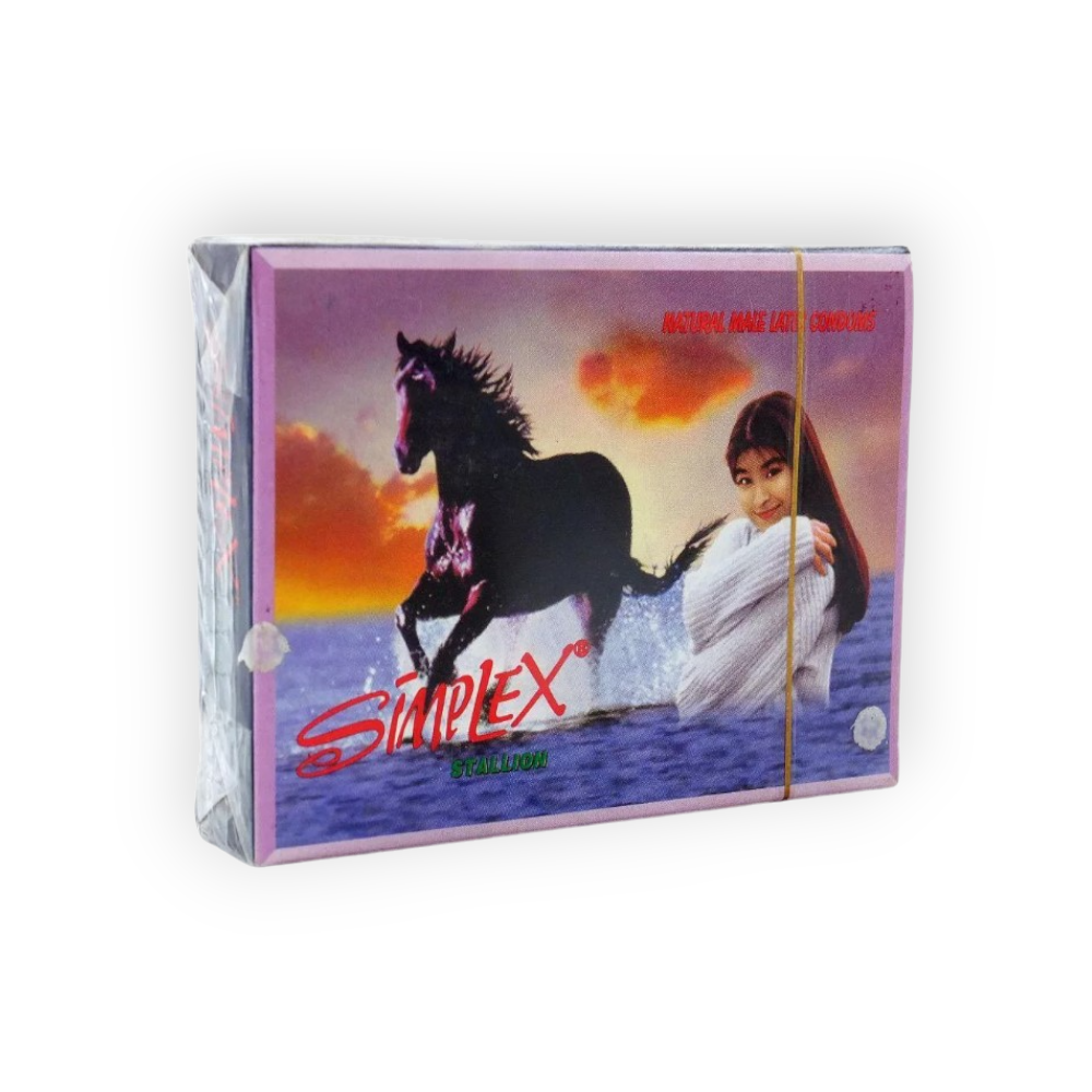 SIMPLEX CONDOM STALLION 3  Piece