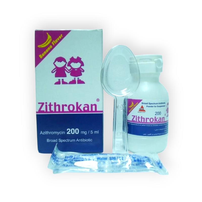 ZITHROKAN 200 MG SUSPENSION 15 ML