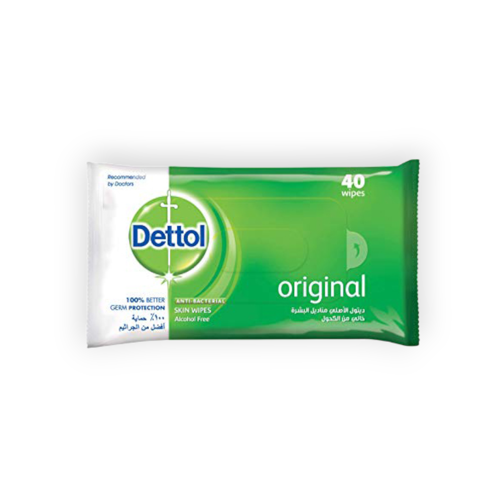DETTOL ORIGINAL 40WIPES