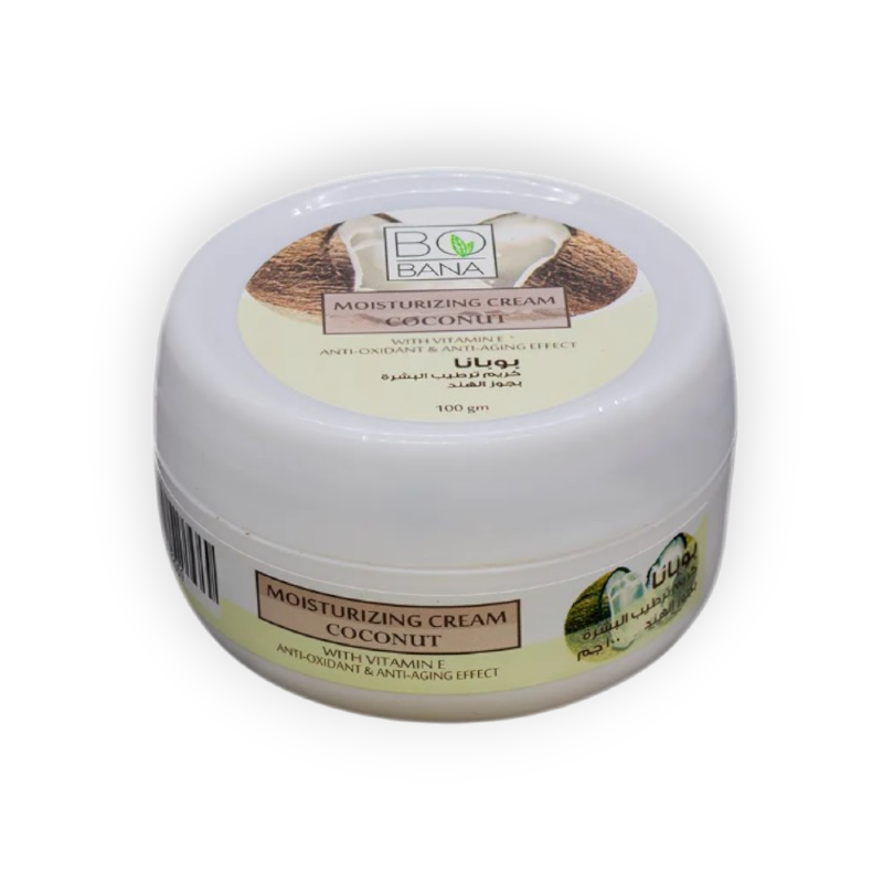 BOBANA MOISTURIZNG CREAM COCONUT 100GM