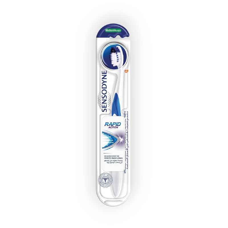 SENSODYNE BRUSH RAPID RELIEF MEDIUM