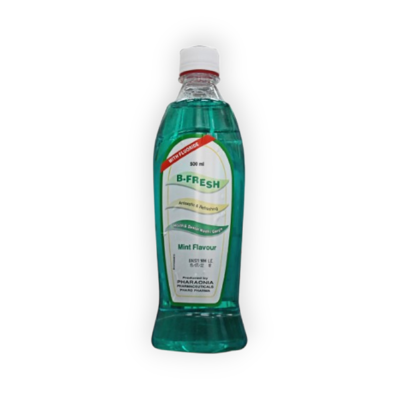 B-FRESH MOUTH WASH 500 ML (green)